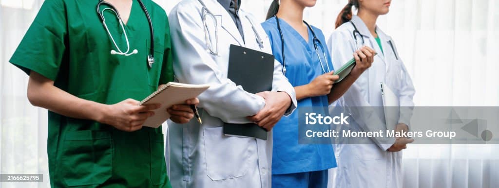 Equipo médico profesional